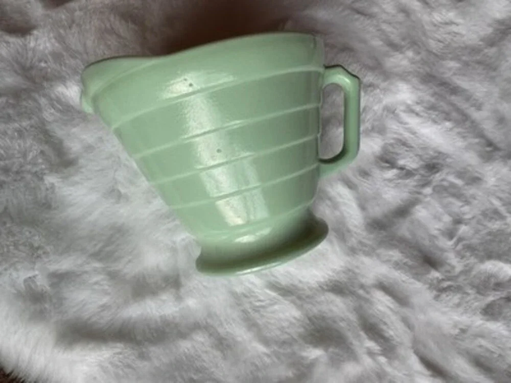 Mint Green Pastel Green Vintage Coffee Tea Creamer Pitcher Nostalgic Kitchen
